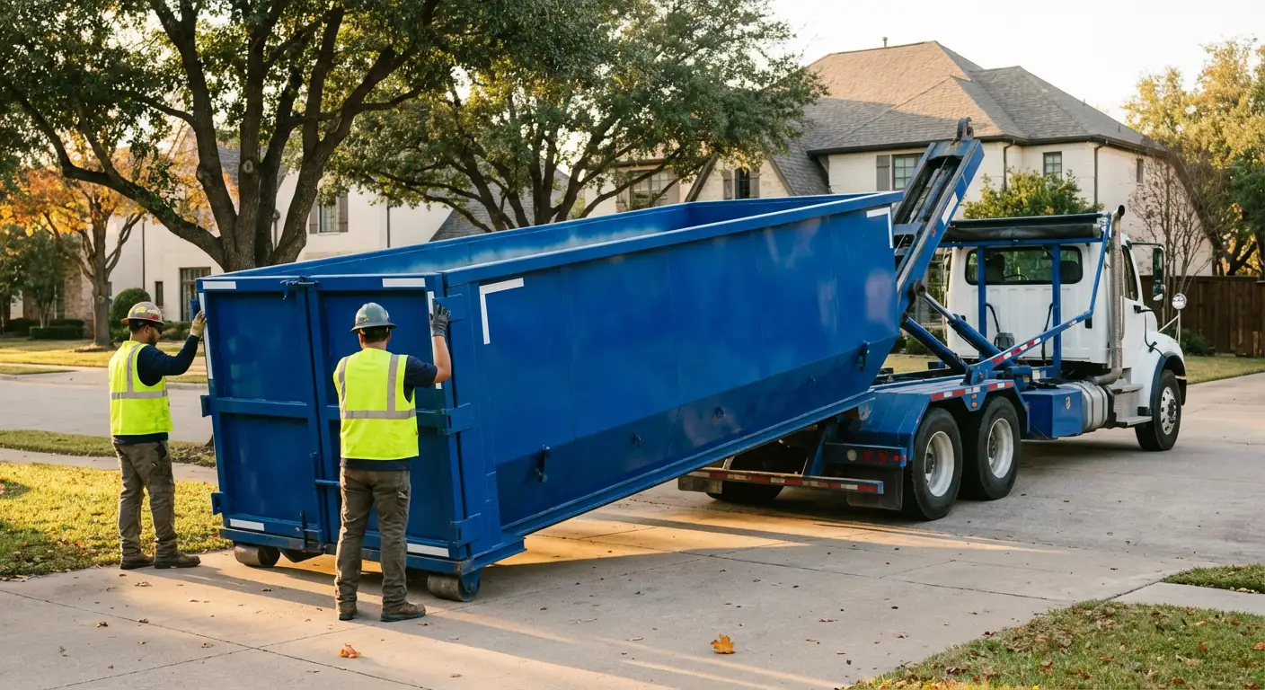 Roll-off dumpster rental service in Ceres