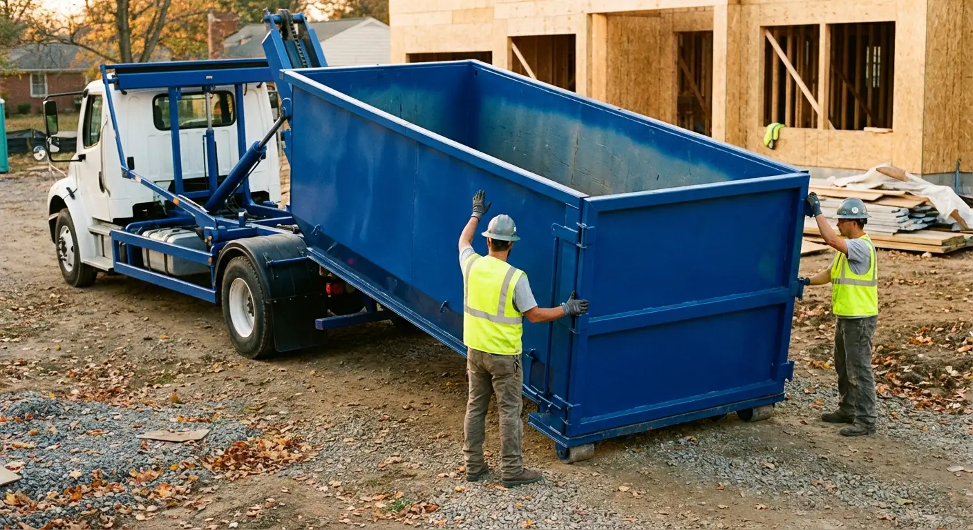 Construction dumpster delivery and waste management in Ceres, CA